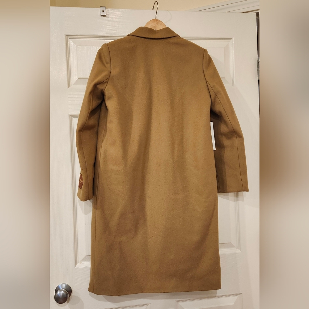 The Aritzia Babaton Stedman Wool Coat - Rich Camel Size XS NWT - Picture 6 of 6